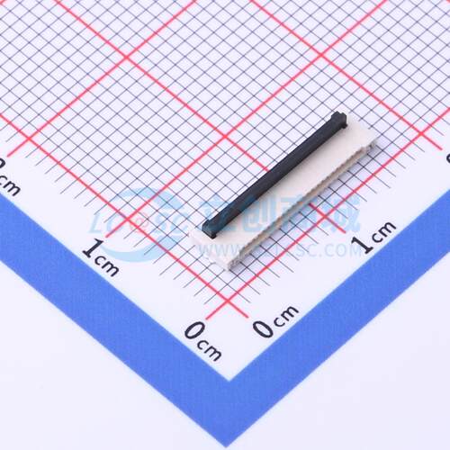 FFC/FPC连接器 AFC34-S24FIA-00 SMD,P=0.5mm,卧贴 翻盖式 24P 双