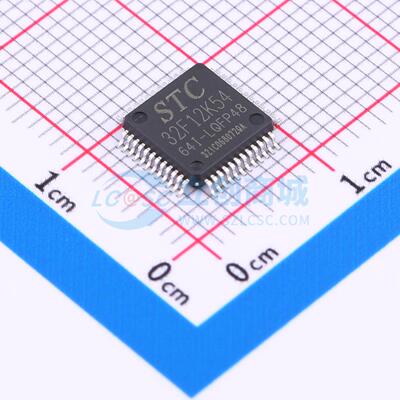 单片机(MCU/MPU/SOC) STC32F12K54-64I-LQFP48 LQFP-48(7x7) 原装