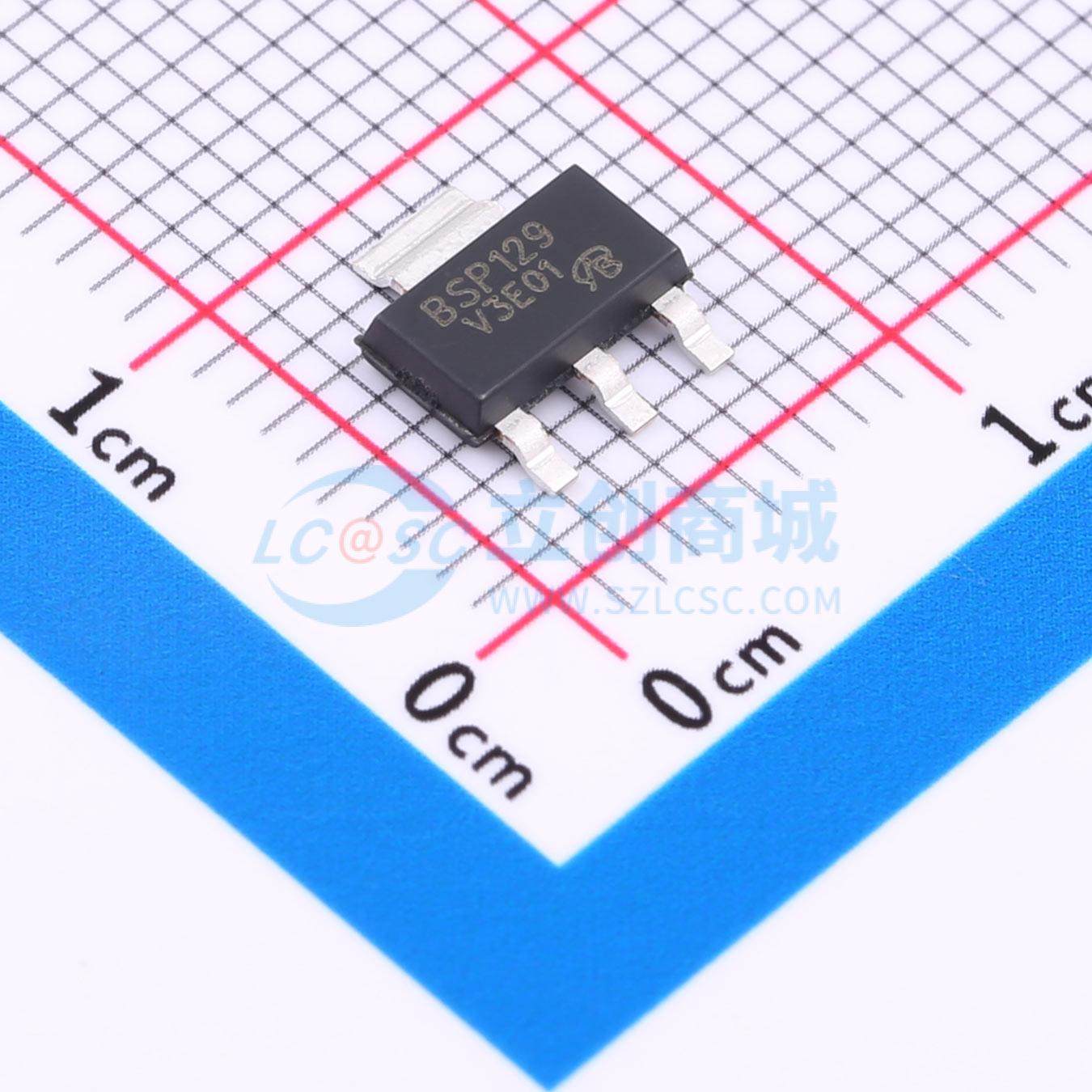 场效应管MOS BSP129-VB SOT-223-3 250V 640mA VBsemi微碧