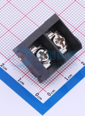 栅栏式接线端子 PLPK9500-2P-13 插件,P=9.5mm 1x2P 电子元器件