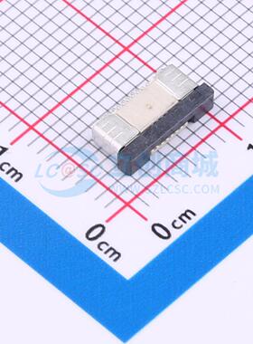 FFC/FPC连接器 FPC-0.5AX-7PWCR-H20 SMD,P=0.5mm,卧贴 抽屉式 7P