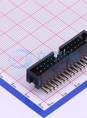 连接器 321028RG0ABK00A01 弯插,P=2.54mm 2x14P 简牛座