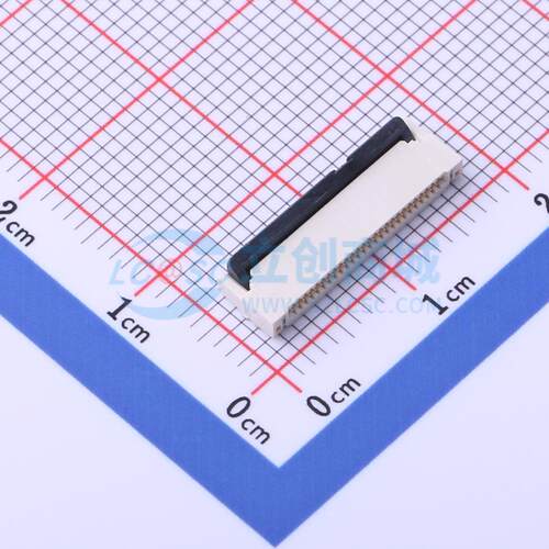 FFC/FPC连接器 AFC24-S26FIA-00 SMD,P=0.5mm,卧贴 翻盖式 26P 双