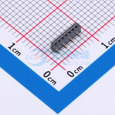 排母 CSCC118-0702A002C1AC SMD,P=1mm 1x7P 单排 电子元器件配单