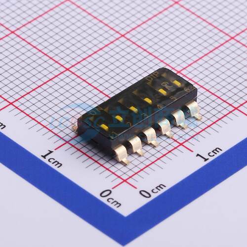 拨码开关 EMR-06-T-Q-T/R SMD 原装正品 电子元器件配单