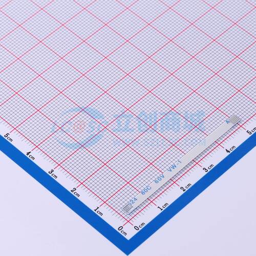 FFC连接线 JS05A-05P-050-3-4 P=0.5mm 5P 0.3mm 同向