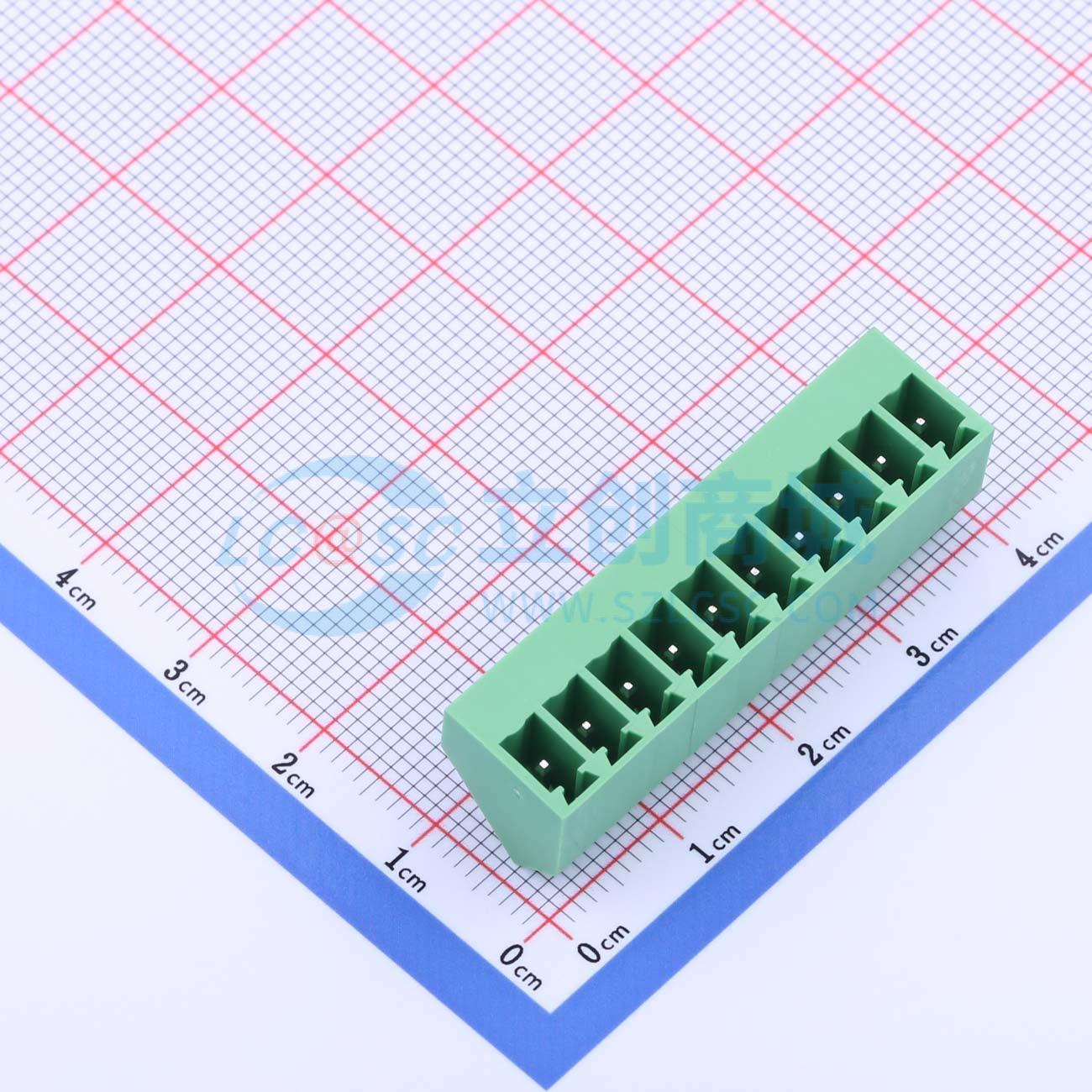 插拔式接线端子 JL15EDGLC-38110G01 弯插,P=3.81mm 1x10P 原装