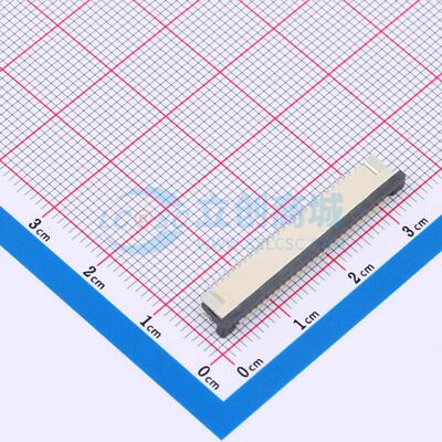 FFC/FPC连接器 KH-CL1.0-H2.5-26PIN-SMT SMD,P=1mm,卧贴 抽屉式
