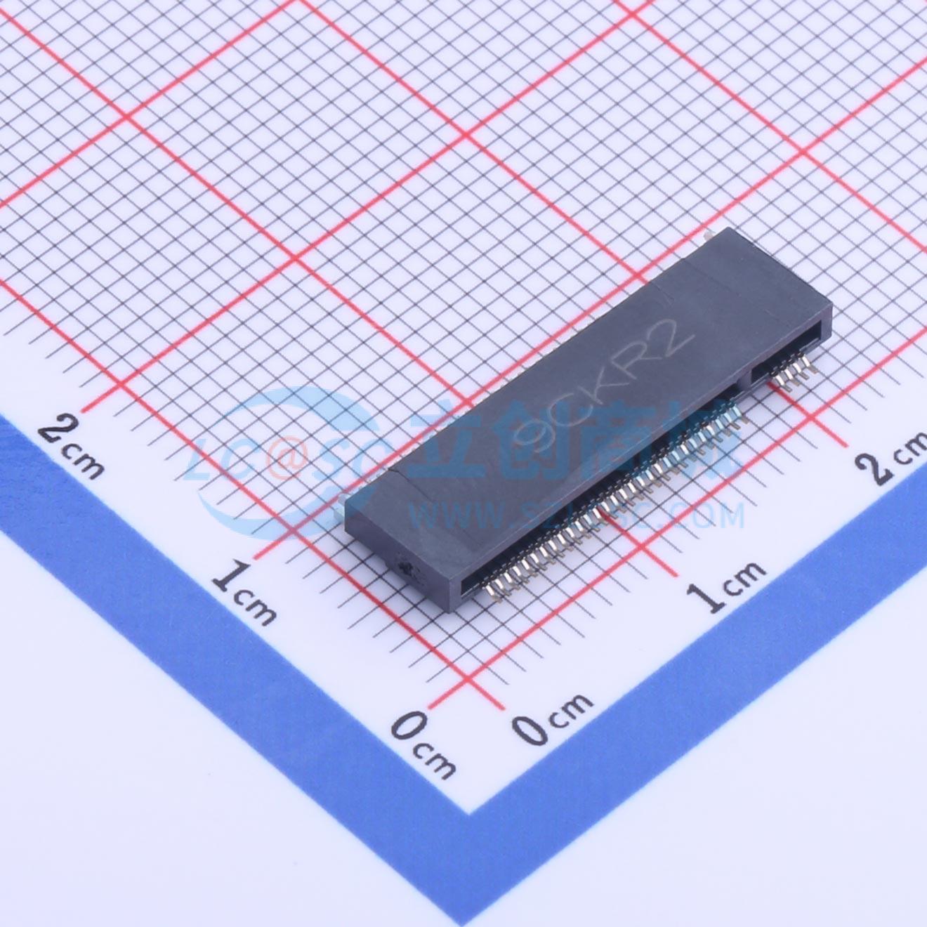 金手指连接器 AS0BC21-S20BM-7H SMD,P=0.5mm,卧贴 0.5mm 原装