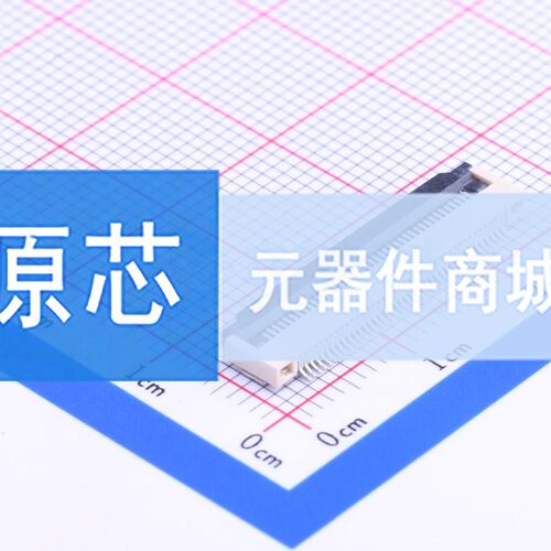 FFC/FPC连接器 F-FPC0M40P-C310 SMD,P=0.5mm,卧贴 翻盖式 40P 下