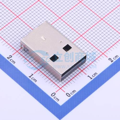USB连接器 917-P81A202ED60200 插件 公 沉板 电子元器件配单