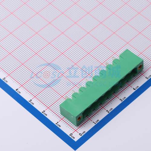 插拔式接线端子 MX2EDGVM-5.08-08P-GN01-Cu-A 插件,P=5.08mm 1x8