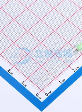 10个 发光二极管/LED NFD3401UGD 翠绿色 插件,D=3mm 电子元器件