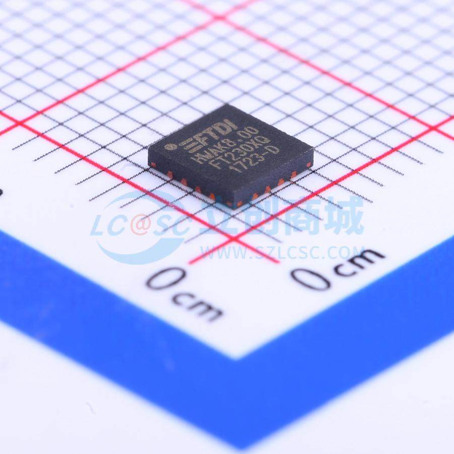 USB转换芯片 FT230XQ-R QFN-16-EP(4x4) 原装正品 电子元器件配单