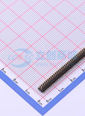 排针 X1321WVS-2x33J-C40D53 SMD,P=1.27mm 2x33P 方针 原装正品