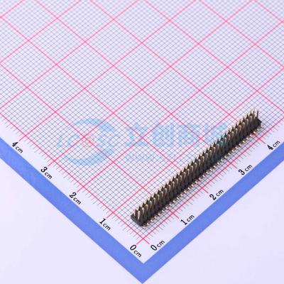 排针 X1321WVS-2x33J-C40D53 SMD,P=1.27mm 2x33P 方针 原装正品