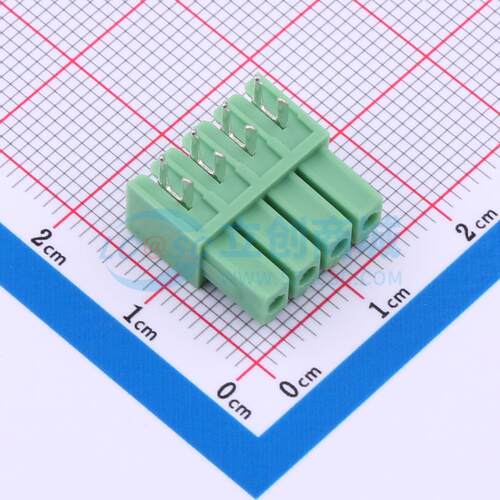 插拔式接线端子 KF2EDGA-3.5-4P 插件,P=3.5mm 电子元器件配单