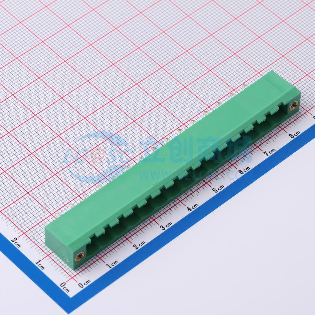 插拔式接线端子 MX2EDGVM-5.08-15P-GN01-Cu-A 插件,P=5.08mm 1x1