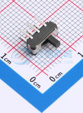 滑动开关 MS-22D16-G3 插件-6P,9.1x3.5mm 原装正品