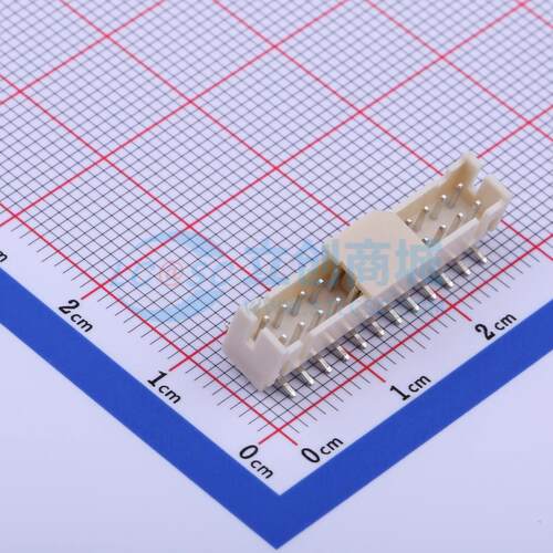 线对板针座 X2026WVS-2x12S-9TSN SMD,P=2mm 2x12P 立贴 原装正品