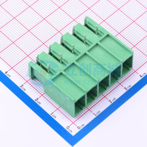 插拔式接线端子 DB3ERC-7.62-5P-GN 插件,P=7.62mm 电子元器件