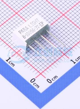 10个 发光二极管/LED B-1005G-3V-EP 黄绿色 插件 原装 电子元器