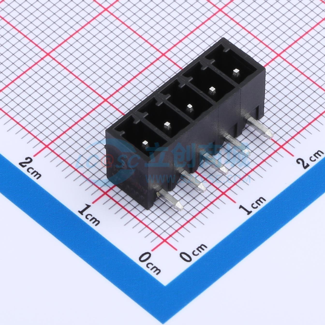插拔式接线端子 DB2ERC-3.81-5P-BK 弯插,P=3.81mm 电子元器件