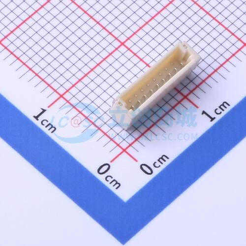 线对板针座 FWF10001-S09B24W5M SMD,P=1mm,卧贴 1x9P 卧贴 原装