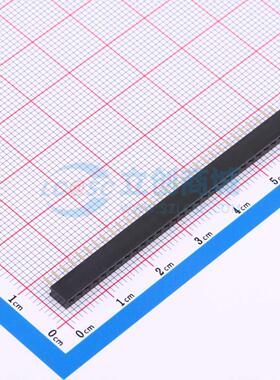 排母 DW200R-11-30-43 插件,P=2mm 1x30P 单排 电子元器件配单