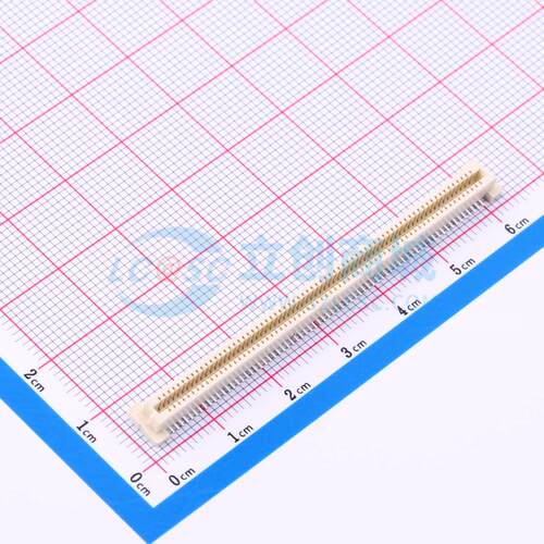 板对板与背板连接器 5177983-6 SMD,P=0.8mm 原装 电子元器件配单