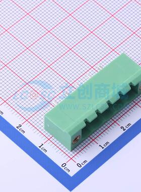 插拔式接线端子 2ETYVM-5.08-05P-14-100AH 插件,P=5.08mm 板端/