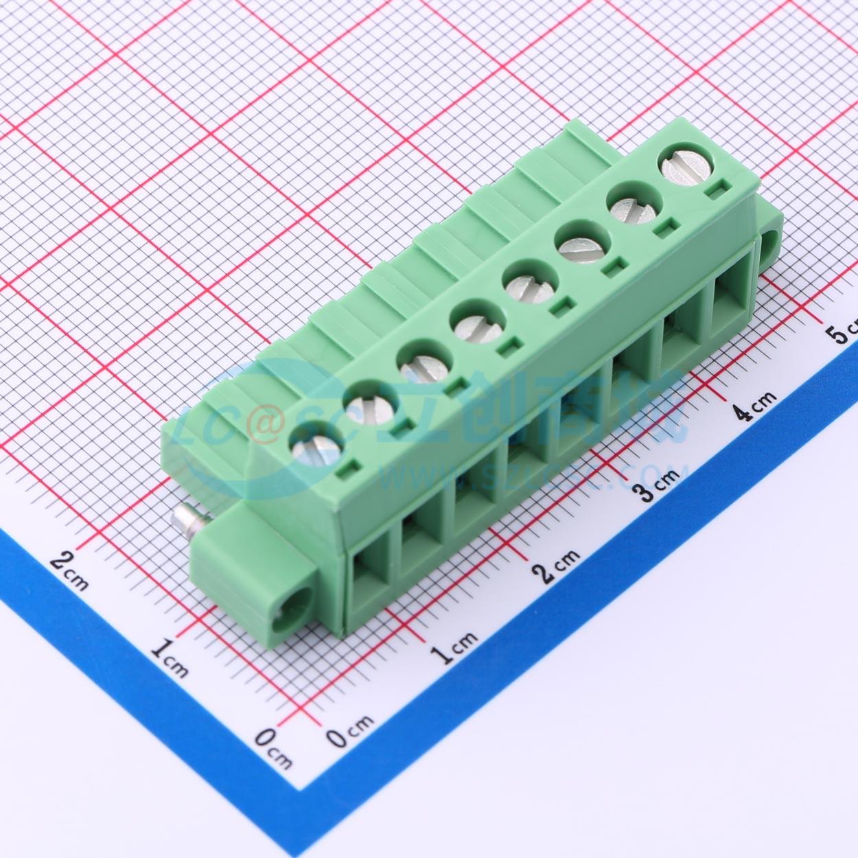 插拔式接线端子 MSTB 2,5/ 8-STF-5,08 P=5.08mm 电子元器件配单