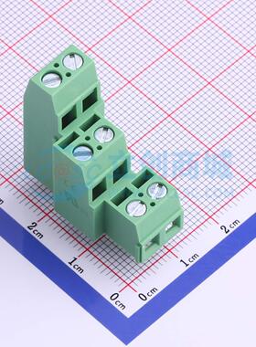螺钉式接线端子 DG127A3-5.08-06P-14-00A(H) 插件,P=5.08mm 3x2P