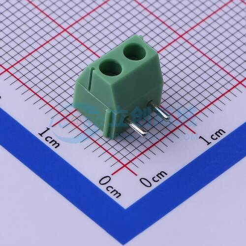 螺钉式接线端子 KF396R-3.96-2P 弯插,P=3.96mm 1x2P 电子元器件