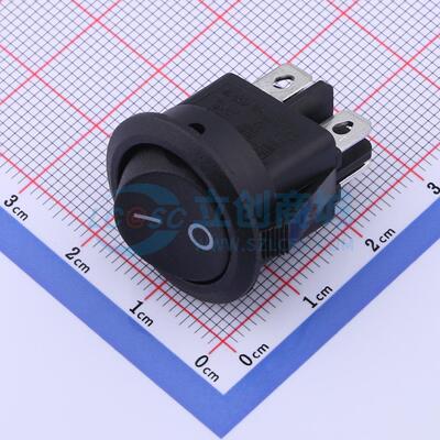 船型开关 RS601D2-2010011BB 插件 23mm 23mm 电子元器件配单