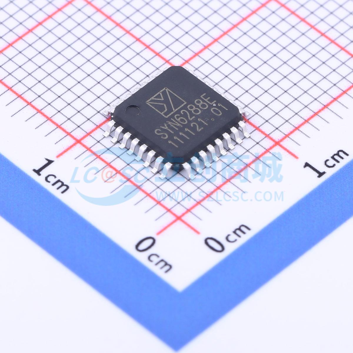 音频接口芯片 SYN6288E QFP-32(7x7) 原装正品 电子元器件配单