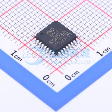 音频接口芯片 SYN6288E QFP-32(7x7) 原装正品 电子元器件配单