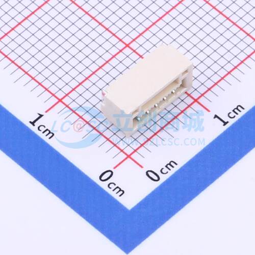 线对板针座 GH125-S05DCA-00 SMD,P=1.25mm,卧贴 1x5P 卧贴 原装