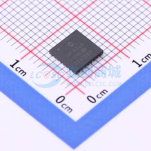 单片机(MCU/MPU/SOC) PIC16F876A-I/ML QFN-28-EP(6x6) 原装正品