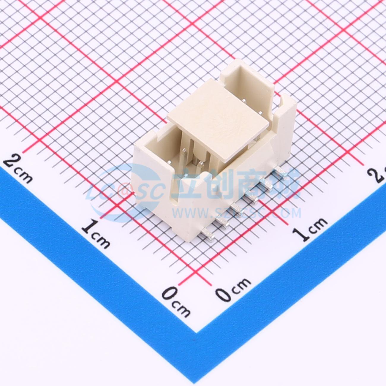 线对板针座 ZX-PHB2.0-2-6PLT SMD,P=2mm 2x6P 立贴 电子元器件