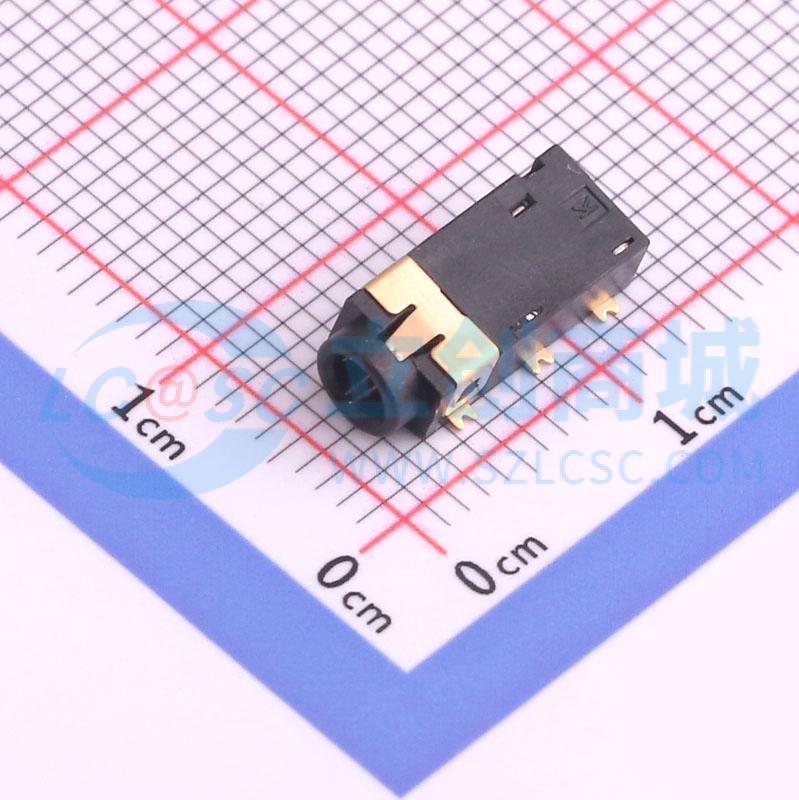 2.5mm耳机座 PJ-242D-SMT SMD 500mA 30V 原装 电子元器件配单
