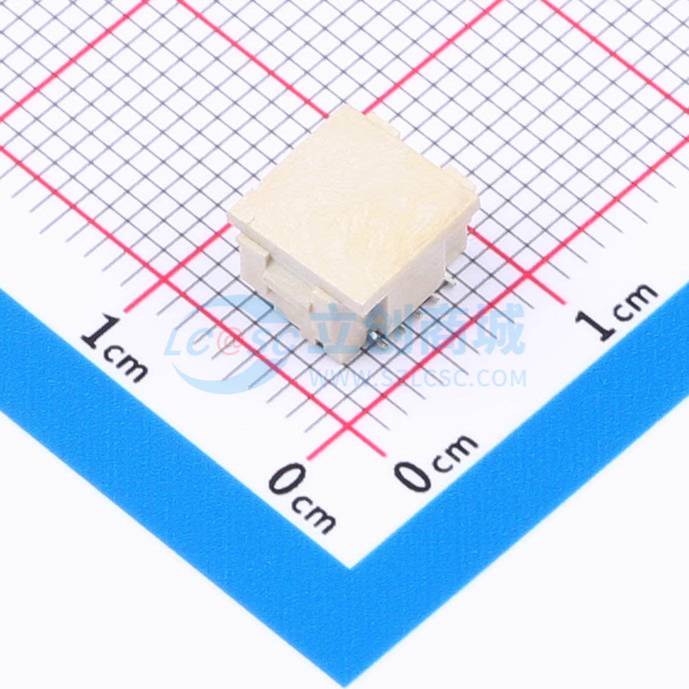 线对板针座 HC-SHC-2*5PLT-05 SMD,P=1mm 2x5P 立贴 电子元器件