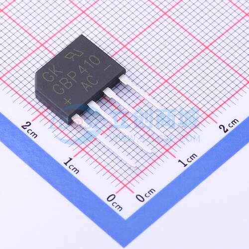 整流桥 GBP410 GBP 1kV 4A GOODWORK(固得沃克) 电子元器件配单