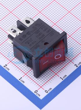 船型开关 RS601D-201N006RB 插件 21mm 15mm 16.5mm 电子元器件