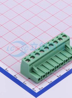 插拔式接线端子 1757080 P=5.08mm 插头 1x9P 电子元器件配单
