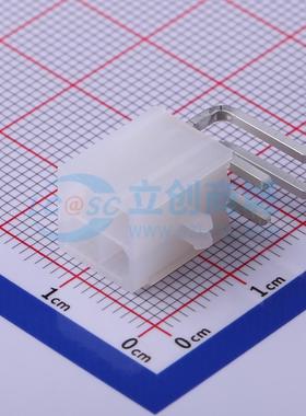 线对板针座 39301040 弯插,P=4.2mm 2x2P 弯插 电子元器件配单