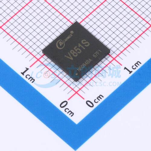 单片机(MCU/MPU/SOC) V851s QFN-88 原装正品 电子元器件配单
