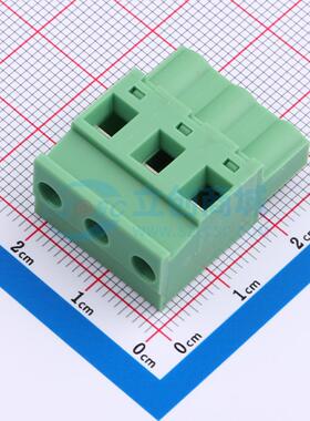 插拔式接线端子 KF2EDGKB-7.5-3P P=7.5mm 原装 电子元器件配单