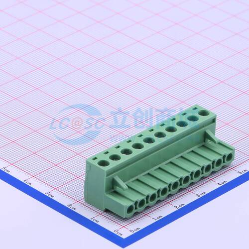 插拔式接线端子 WJ2EDGK-5.08-10P P=5.08mm 插头 1x10P 原装正品