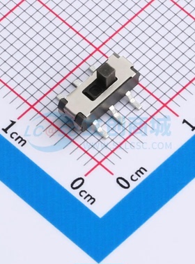 滑动开关 HX MST22D18G2-125 SMD-6P,9.1x3.5mm 9.1mm 原装正品
